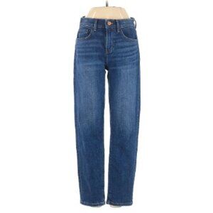 Ann Taylor The Barrel High Rise Perfect Pocketing Blue Jeans Size 00 NWT